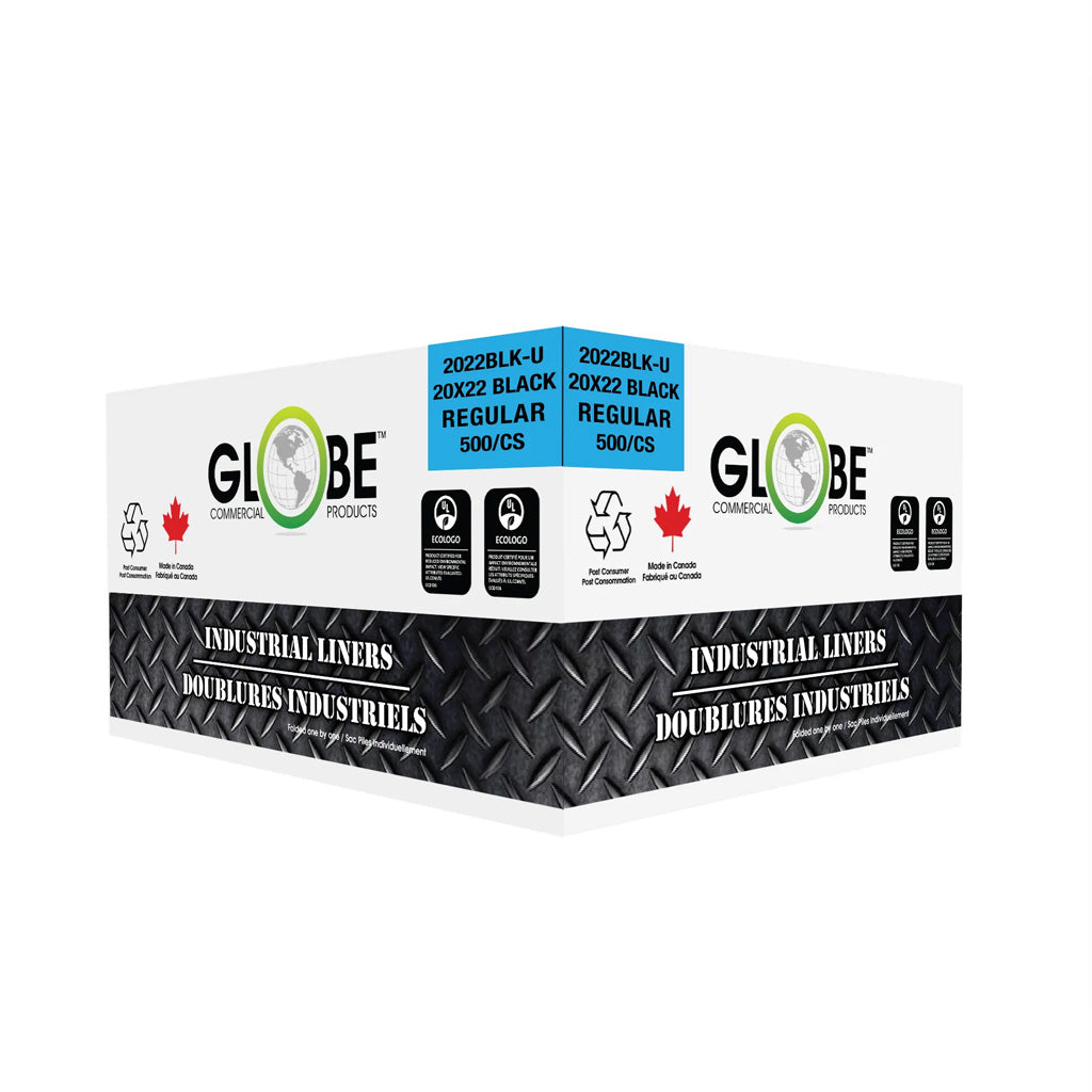 BLACK UTILITY LLDPE CAN LINER