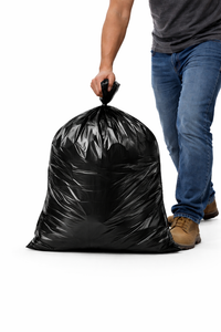 BLACK UTILITY LLDPE CAN LINER