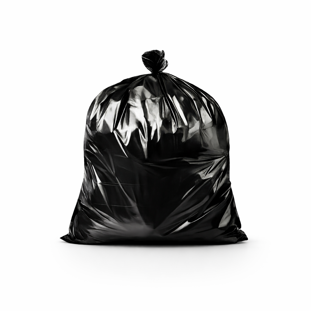 BLACK STRONG LLDPE CAN LINER