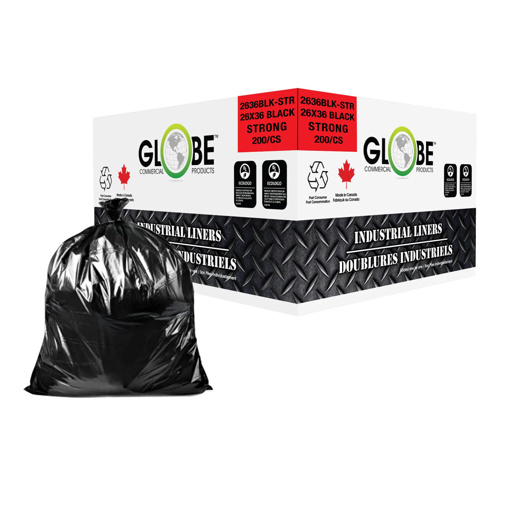BLACK STRONG LLDPE CAN LINER